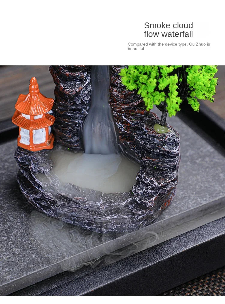 AromaCascade: Reflux Incense Burner for Relaxation & Repelling