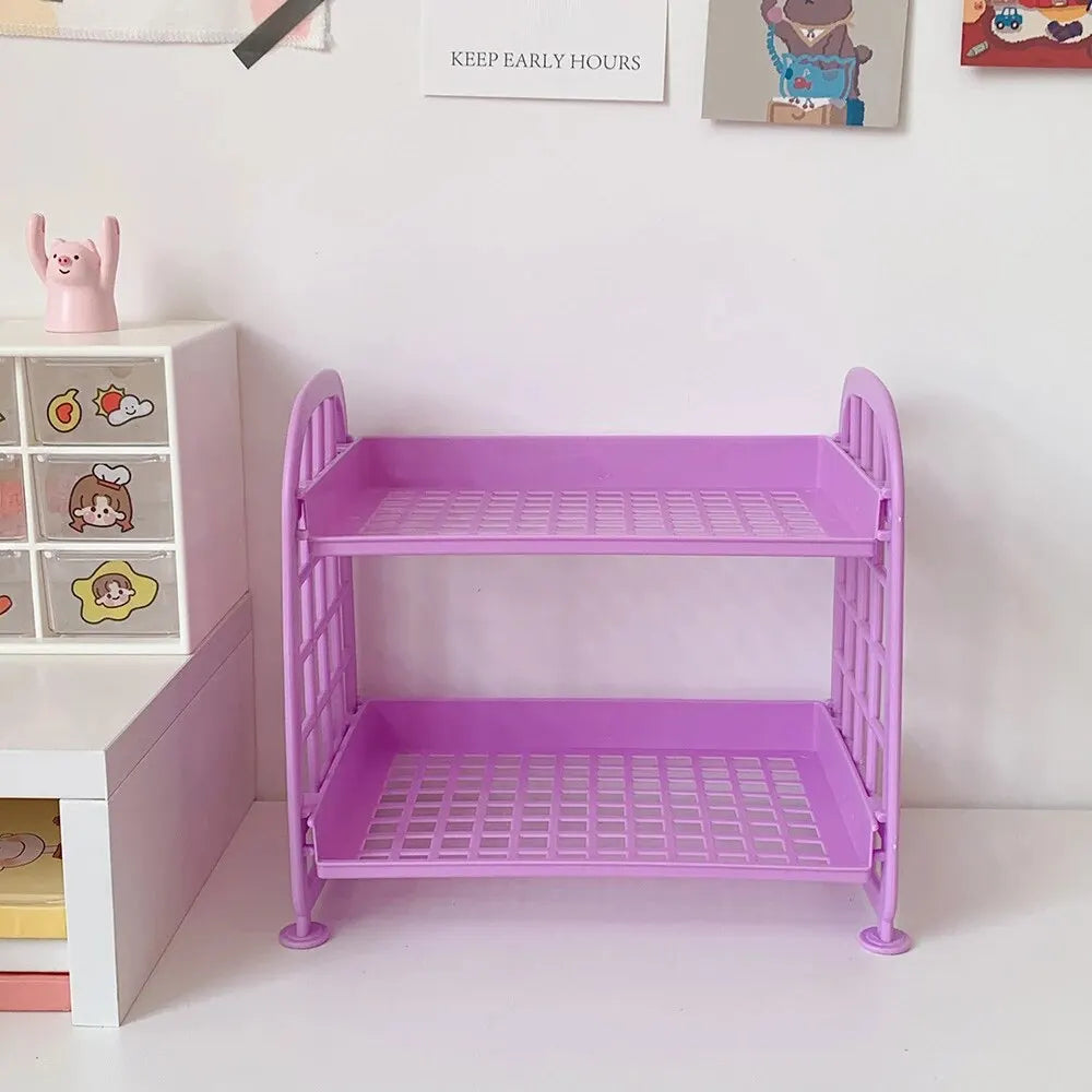 Multi-storage Computer Shelf