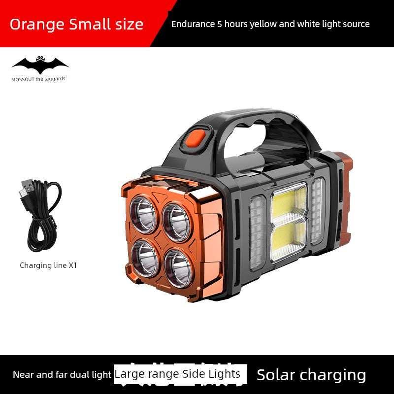 Rechargeable LED Flashlight & Power Bank