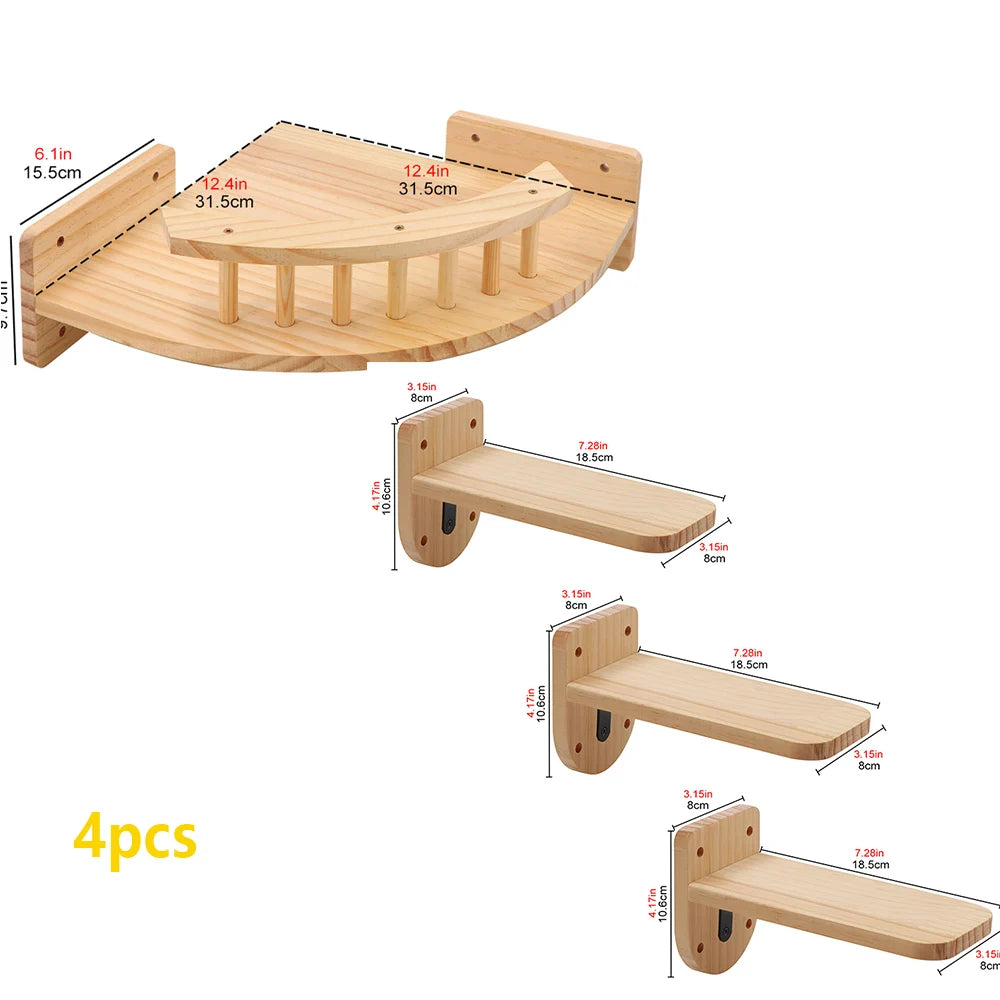 PurrPark: Wall-Mounted Cat Playground & Lounge