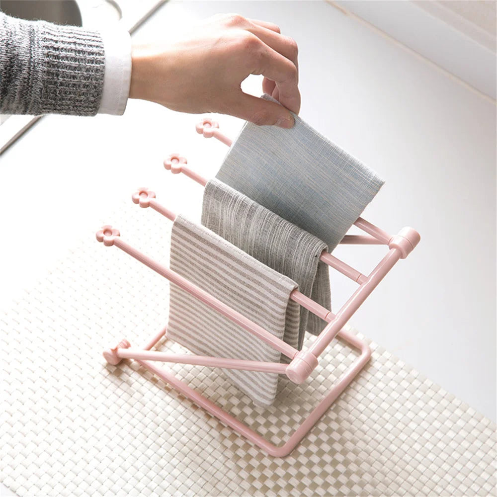 Foldable Kitchen Towel Rack
