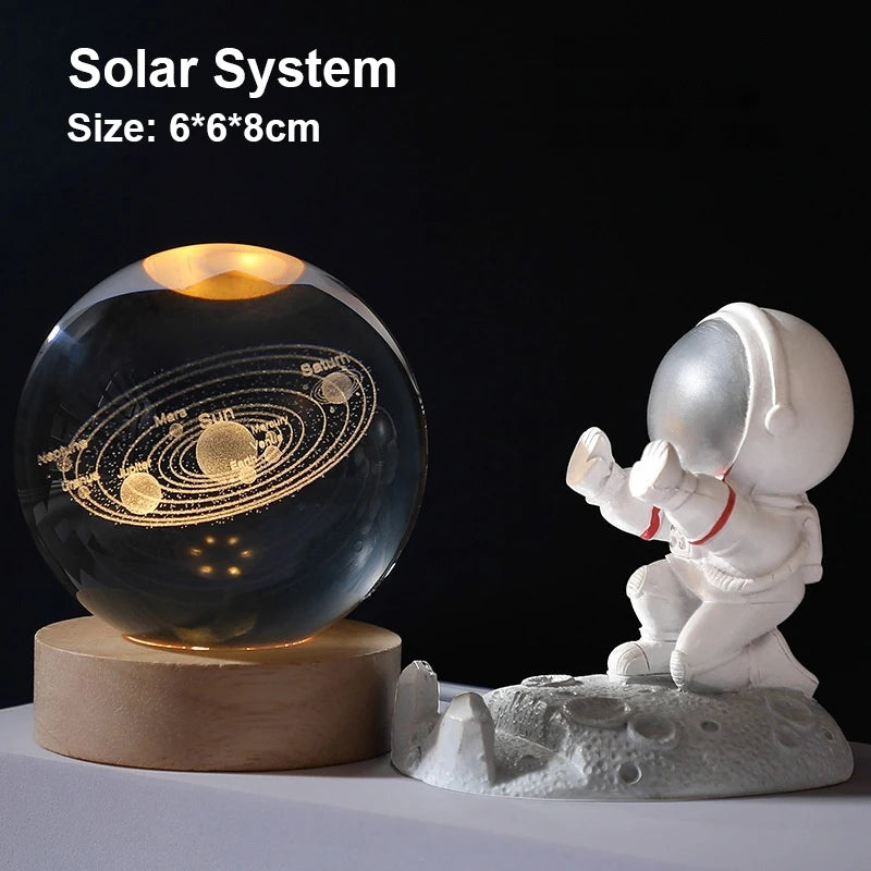 LED Milky Way Crystal Night Light