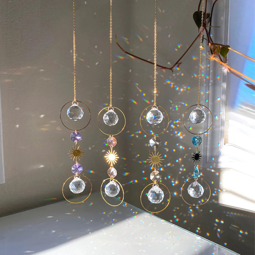 RayLuxe: Prism Sun Catcher for Rainbows & Reflections