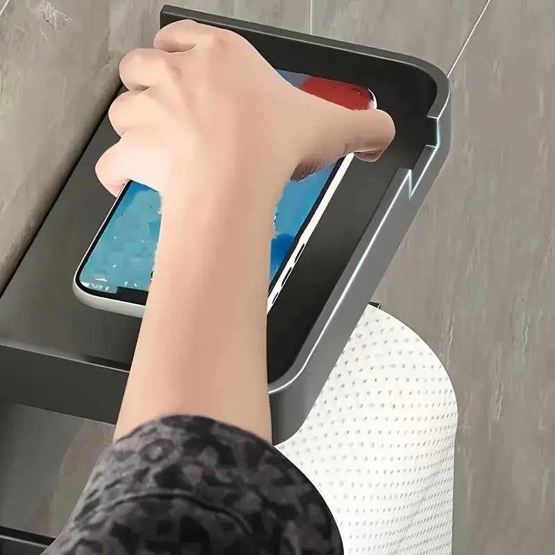 Wall-Mounted Toilet Paper Holder