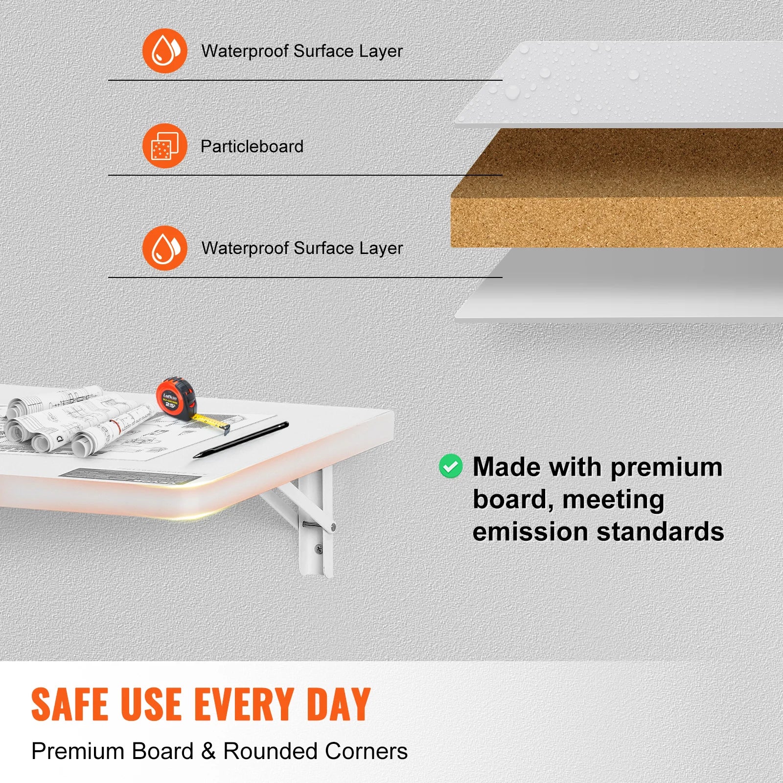 Space-Saving Floating Table