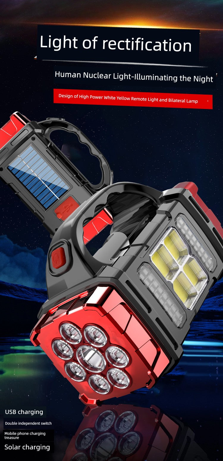 Rechargeable LED Flashlight & Power Bank