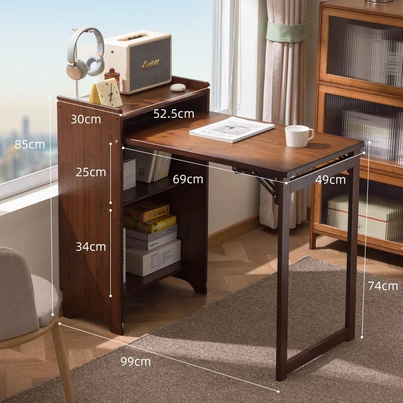 BambooFlex: Foldable Space-Saving Study & Work Desk
