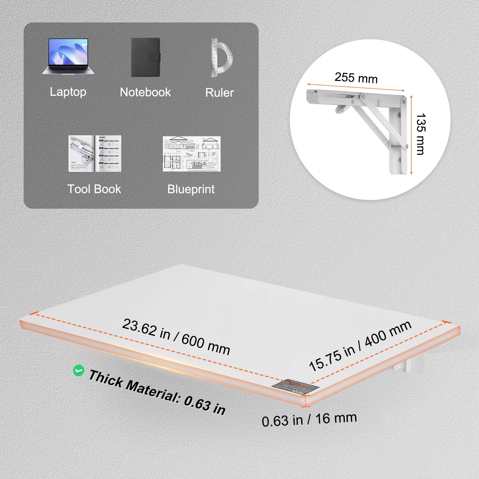 Space-Saving Floating Table