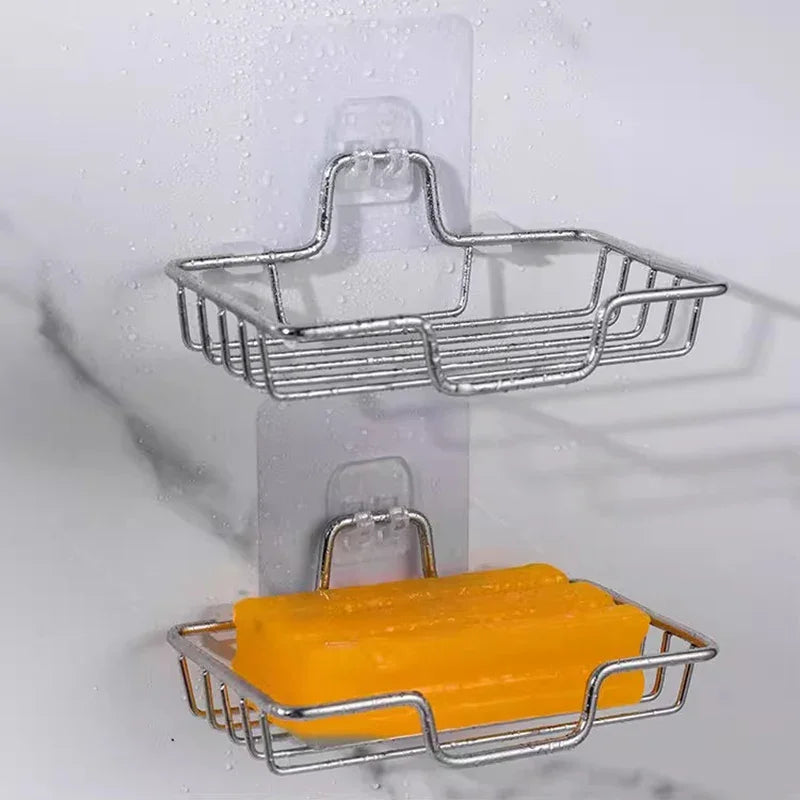 Transparent Self-Adhesive Hanger Wall Storage Rack