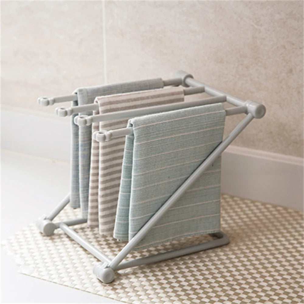 Foldable Kitchen Towel Rack