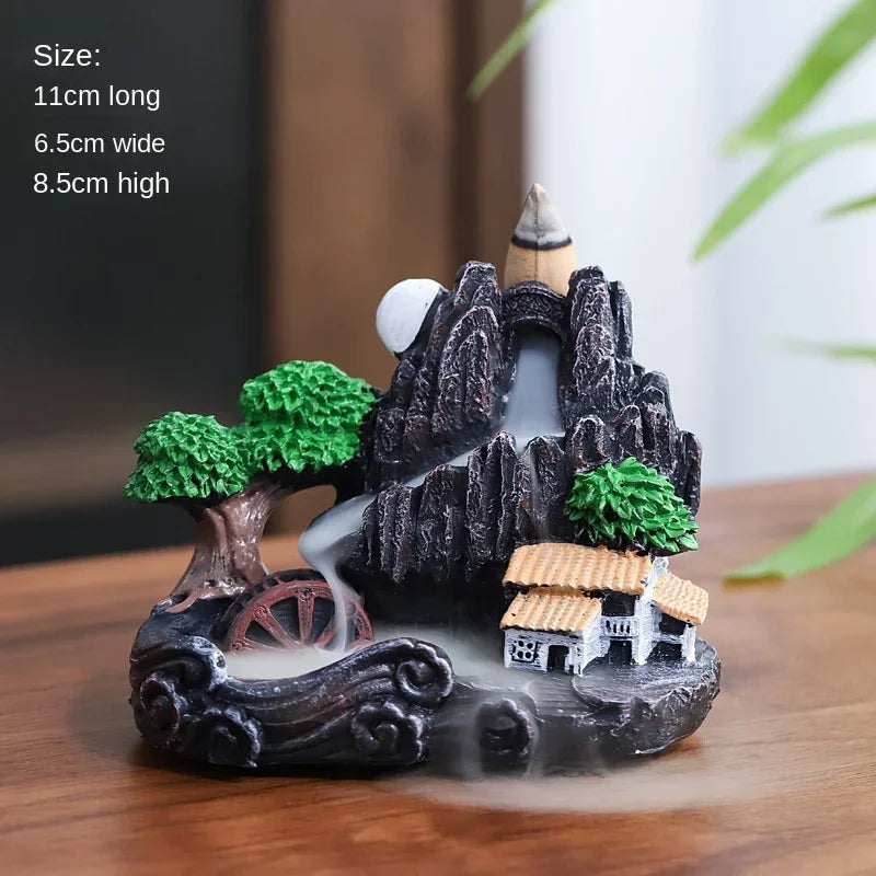 AromaCascade: Reflux Incense Burner for Relaxation & Repelling