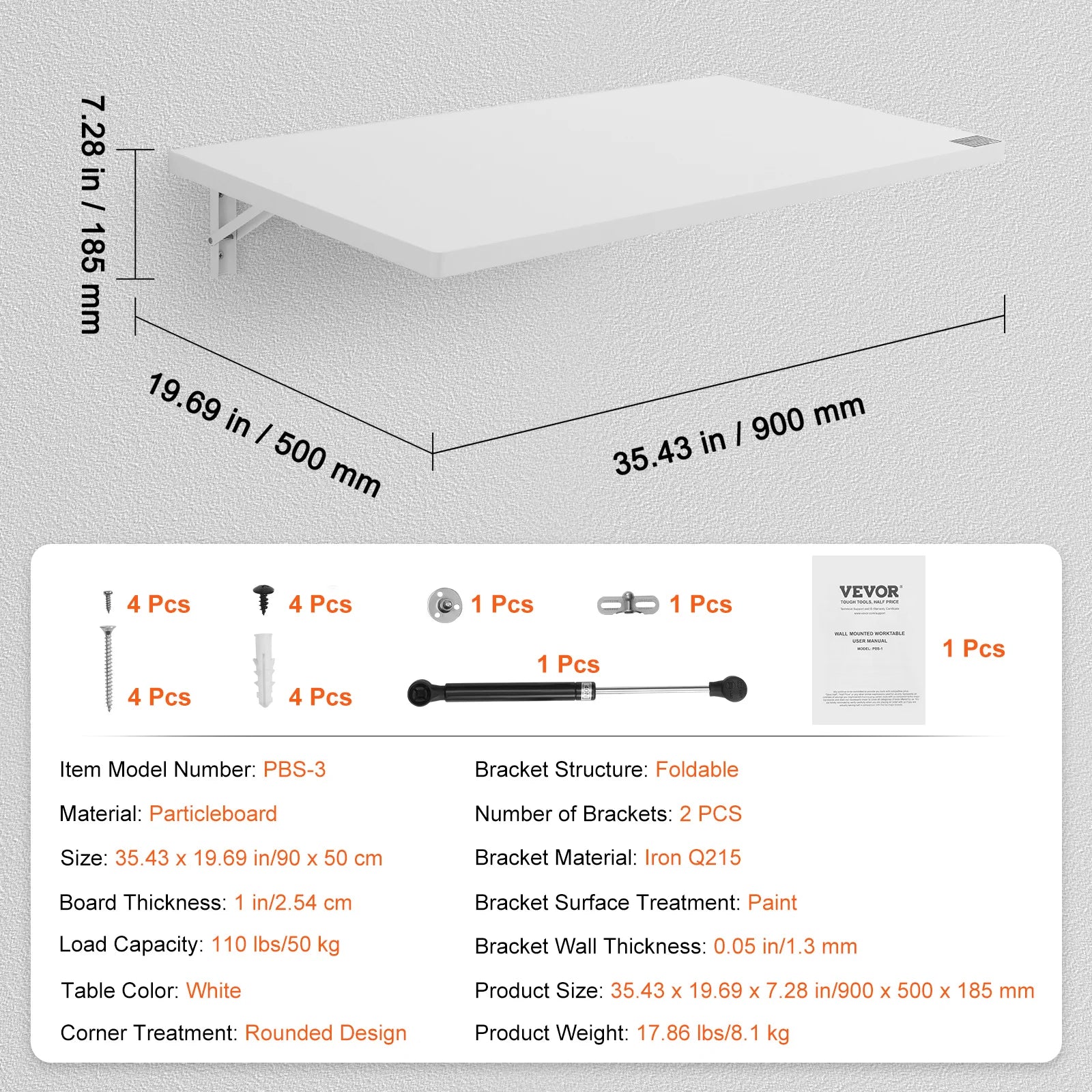 Space-Saving Floating Table