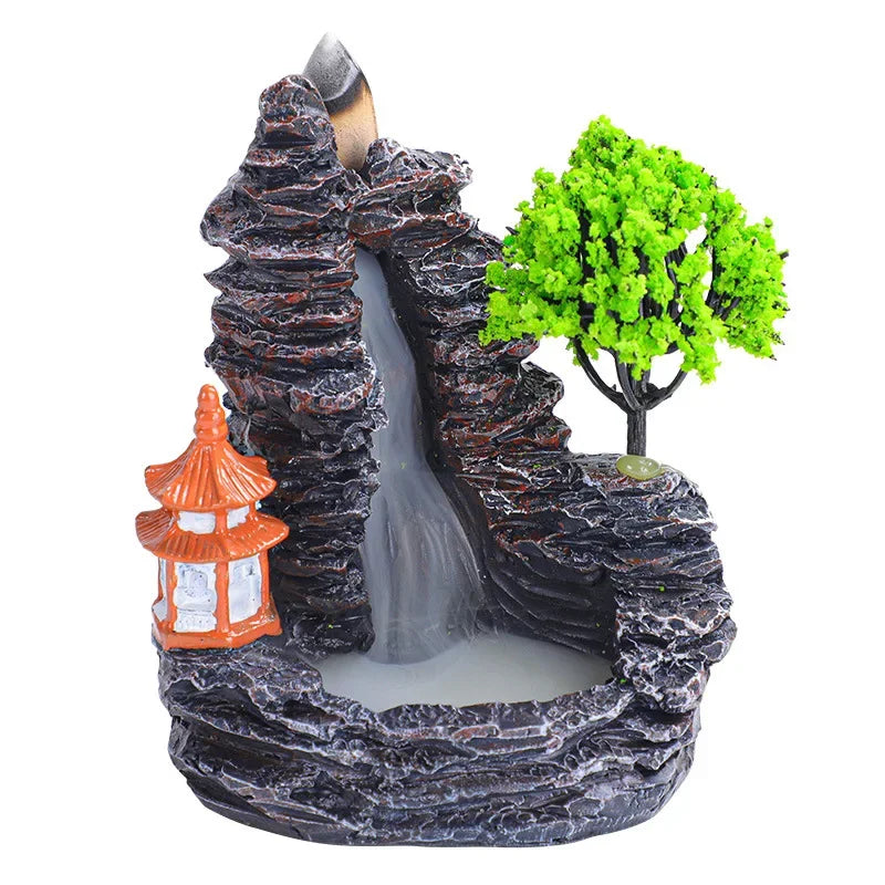 AromaCascade: Reflux Incense Burner for Relaxation & Repelling