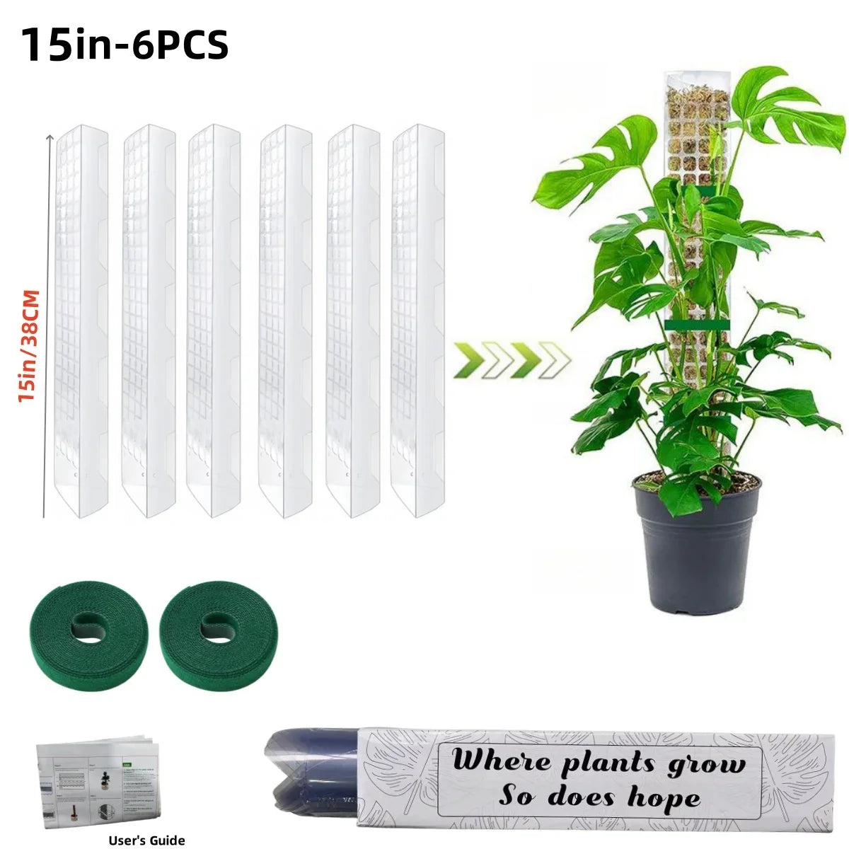 LeafLift: Indoor Climbing Plant Support Pole