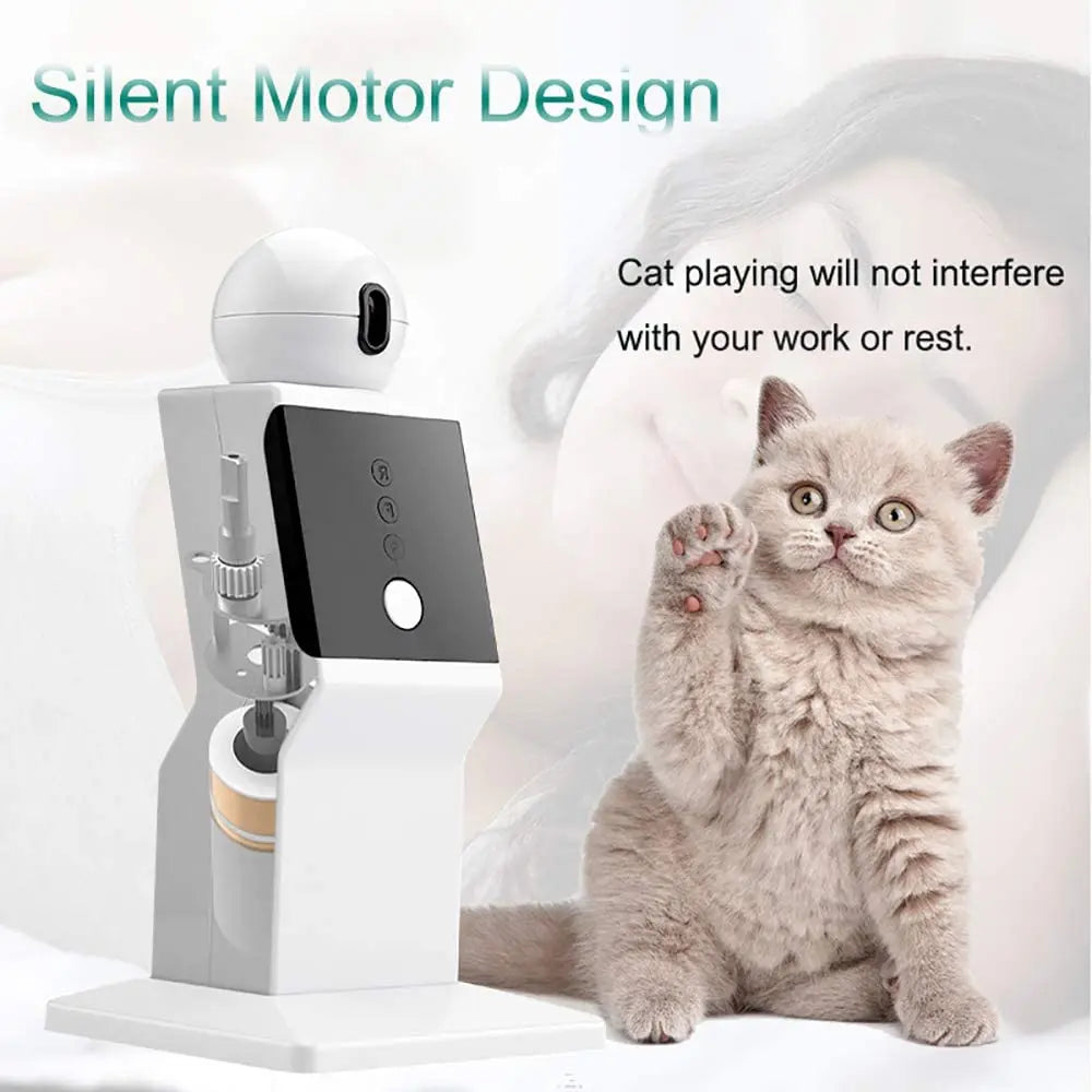 LaserChase: Automatic Moving Laser Toy for Cats & Dogs