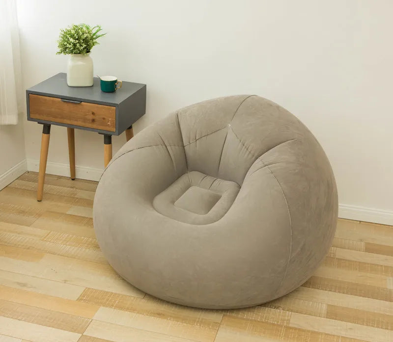 LoungeBliss: Air Sofa Bean Bag for Home & Adventure