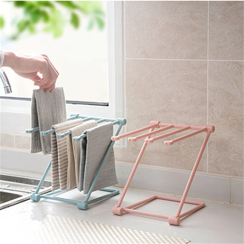 Foldable Kitchen Towel Rack