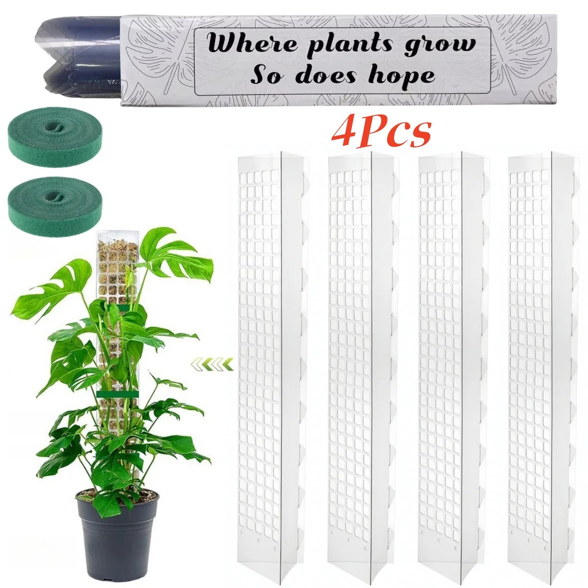 LeafLift: Indoor Climbing Plant Support Pole