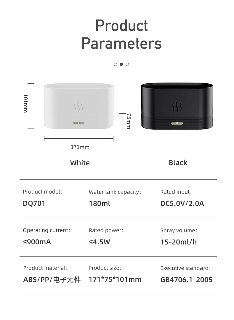 Aroma Diffuser & Air Humidifier 14 Pcs Fragrance