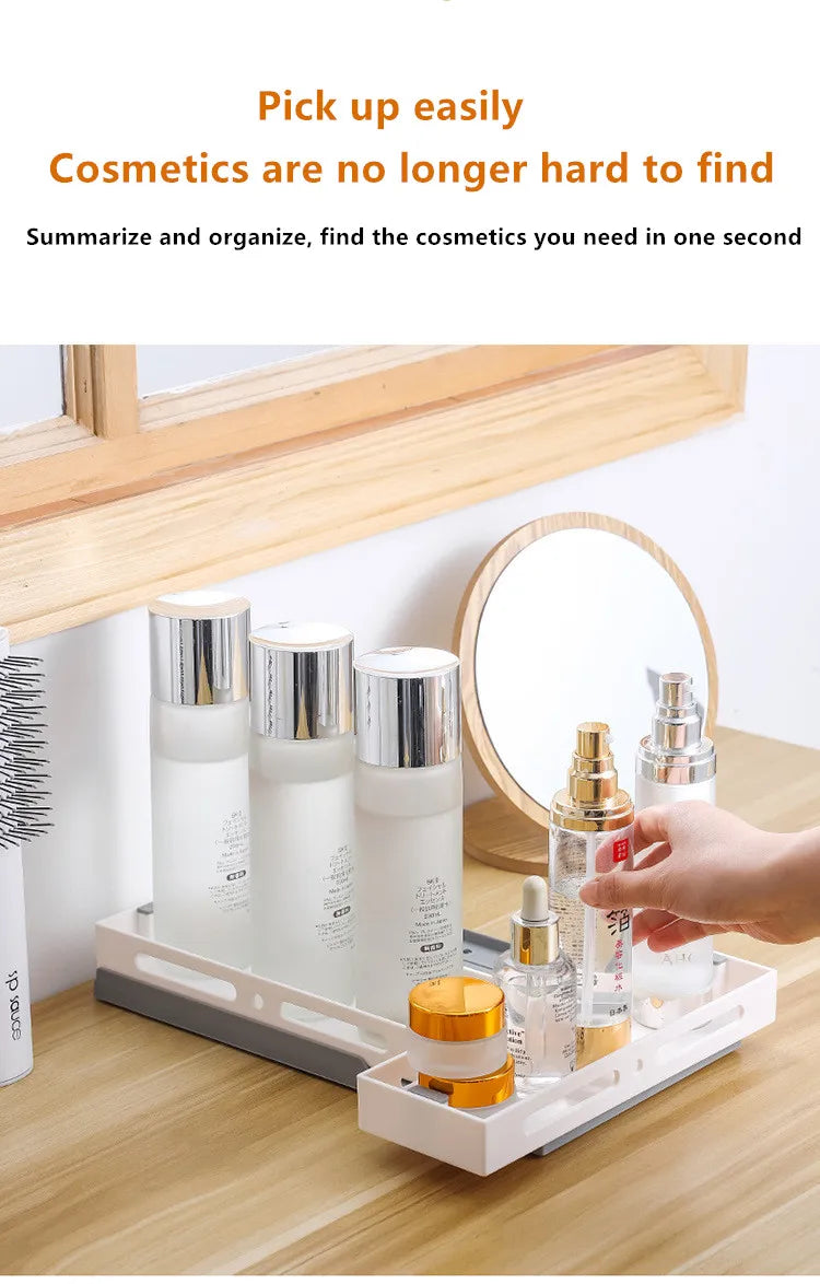 Cupboard Storage Spice Shelf Rotating Organizer
