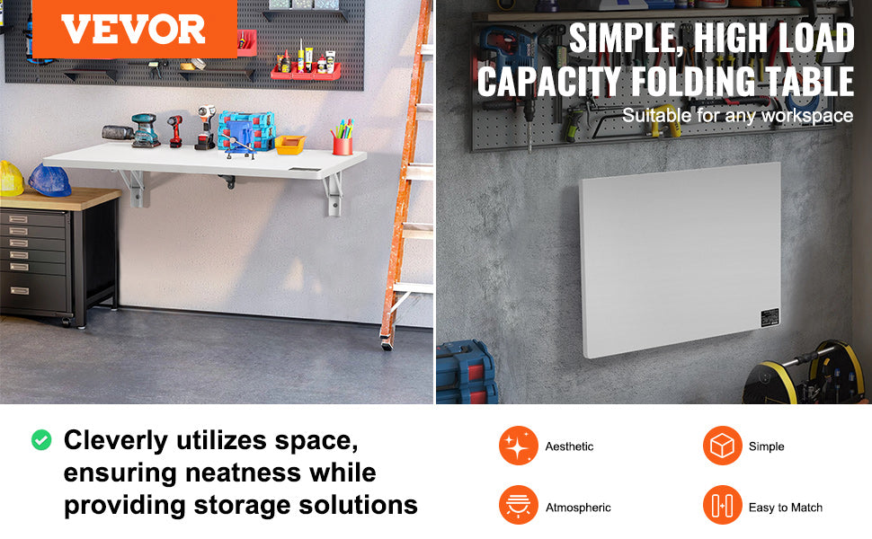 Space-Saving Floating Table