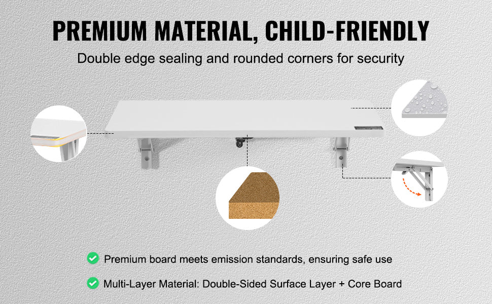 Space-Saving Floating Table