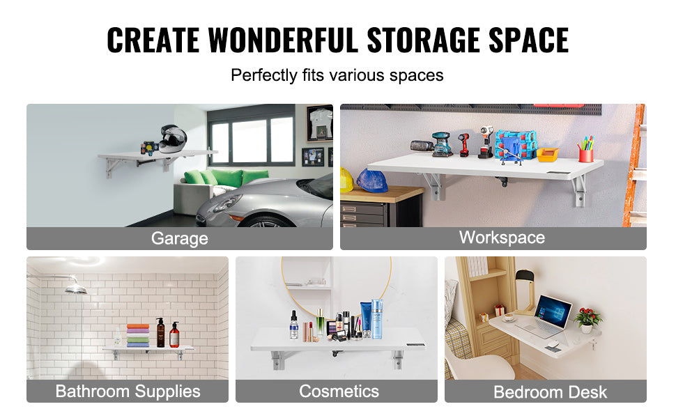 Space-Saving Floating Table