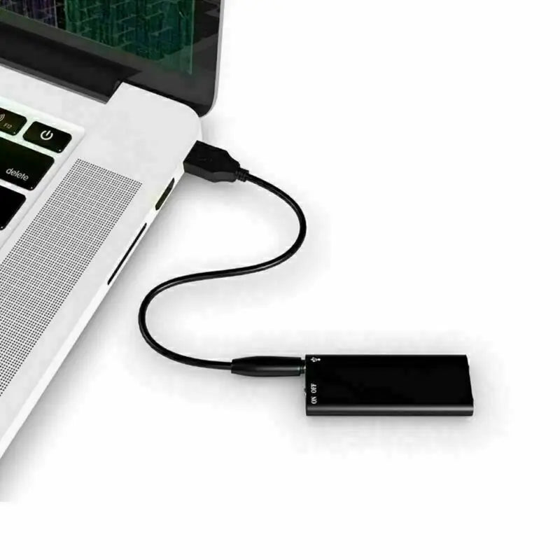 SoundScribe: Ultra-Thin Mini Voice Recorder & MP3 Player