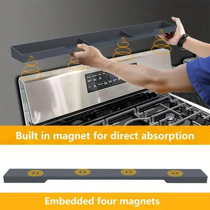 Stove Top Magnetic Shelf