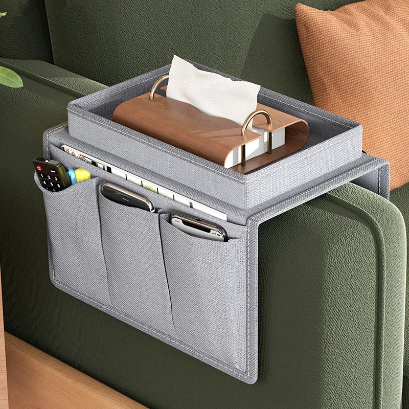 SofaCaddy: Armrest Organizer & Storage Tray