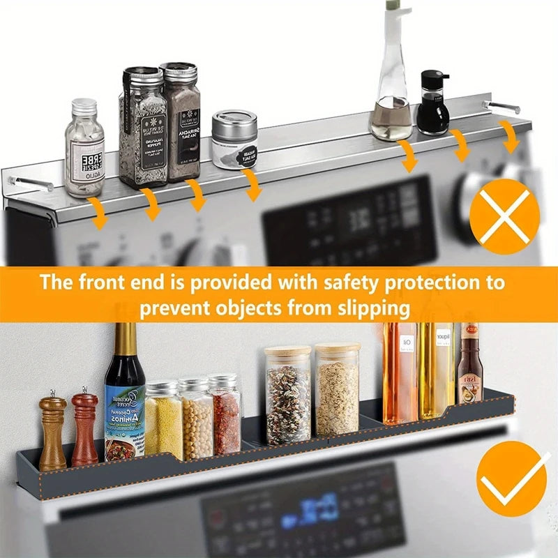 Stove Top Magnetic Shelf