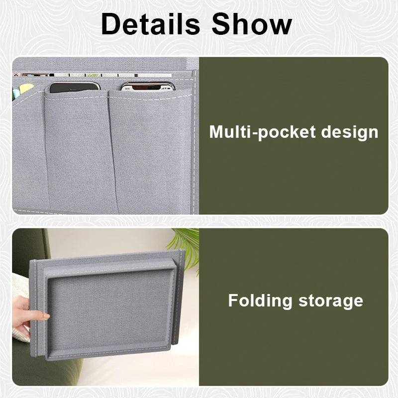 SofaCaddy: Armrest Organizer & Storage Tray