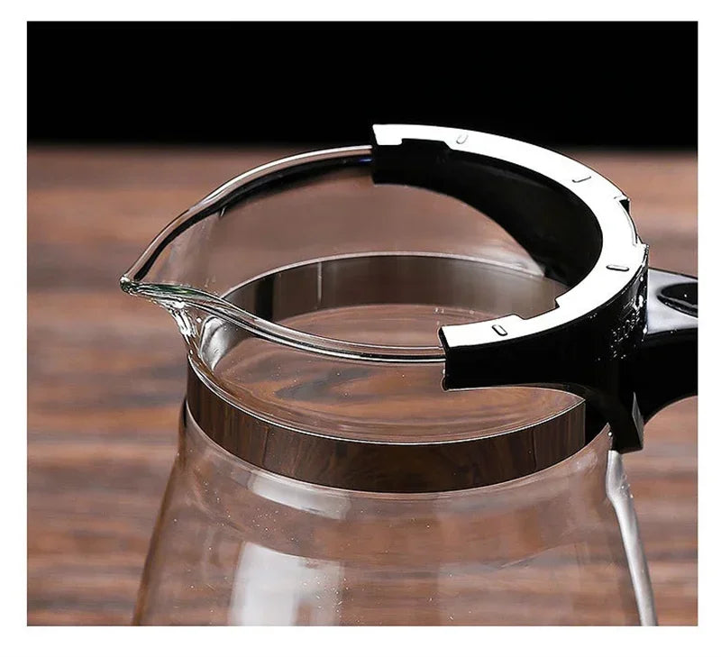 SereniTea Press: Glass Teapot with Built-In Separator