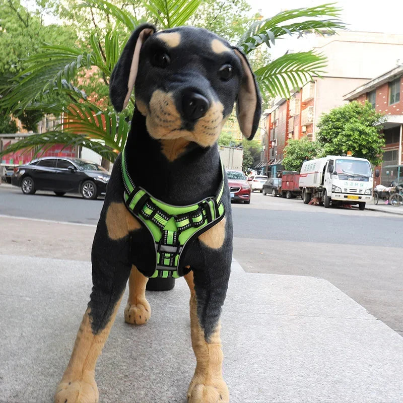 GripEase: Breathable No-Pull Pet Harness Vest