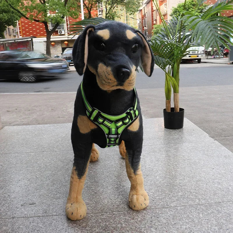 GripEase: Breathable No-Pull Pet Harness Vest