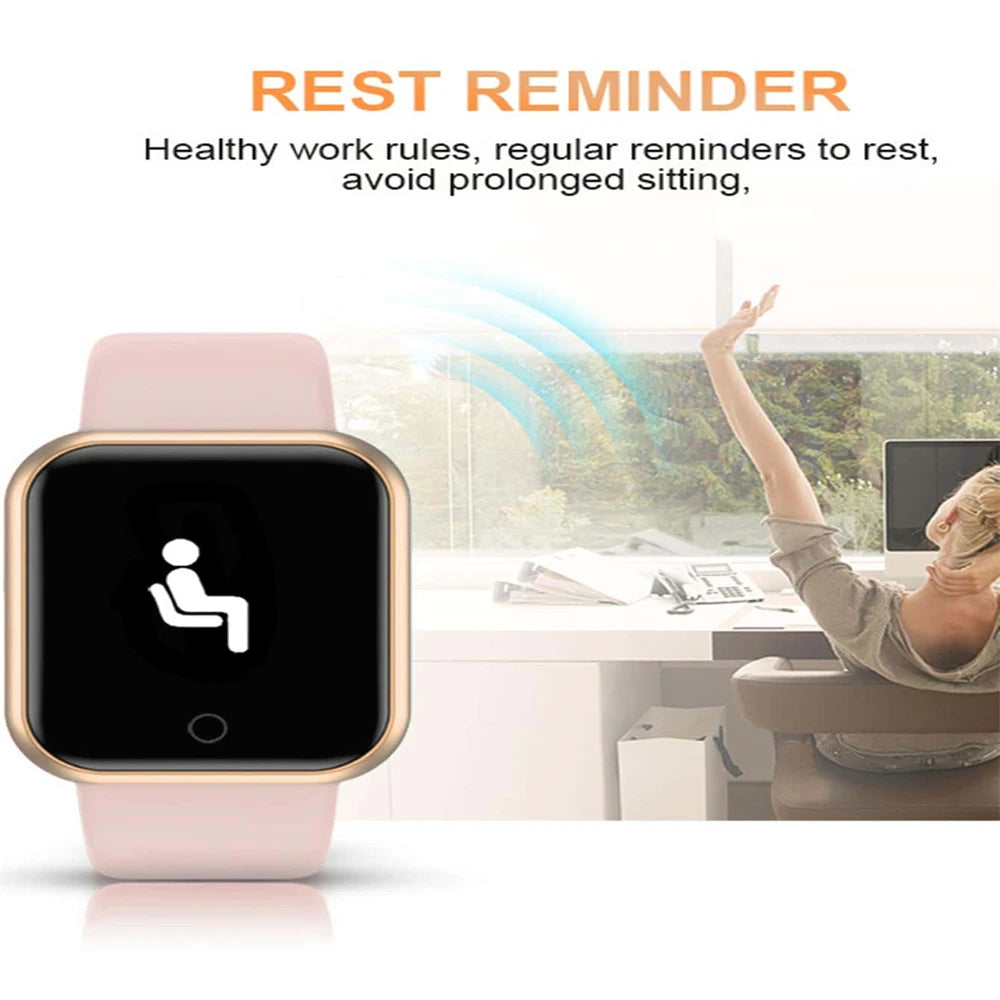 Y68 Smartwatch Fitness Monitor