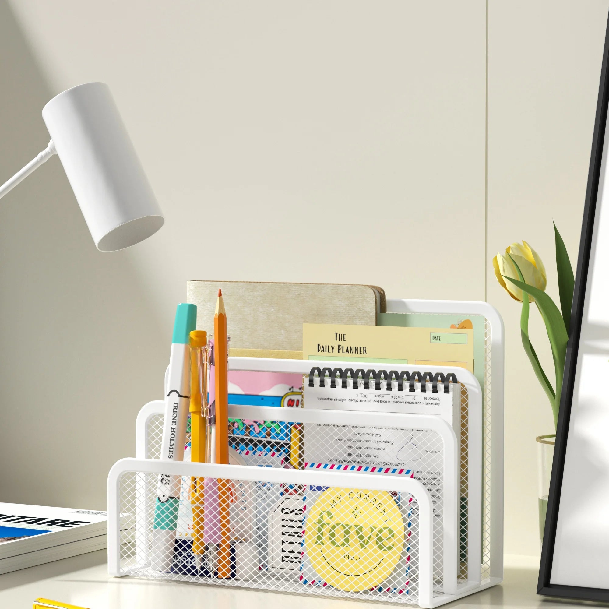 Paper Trays Notebook Stand Rack