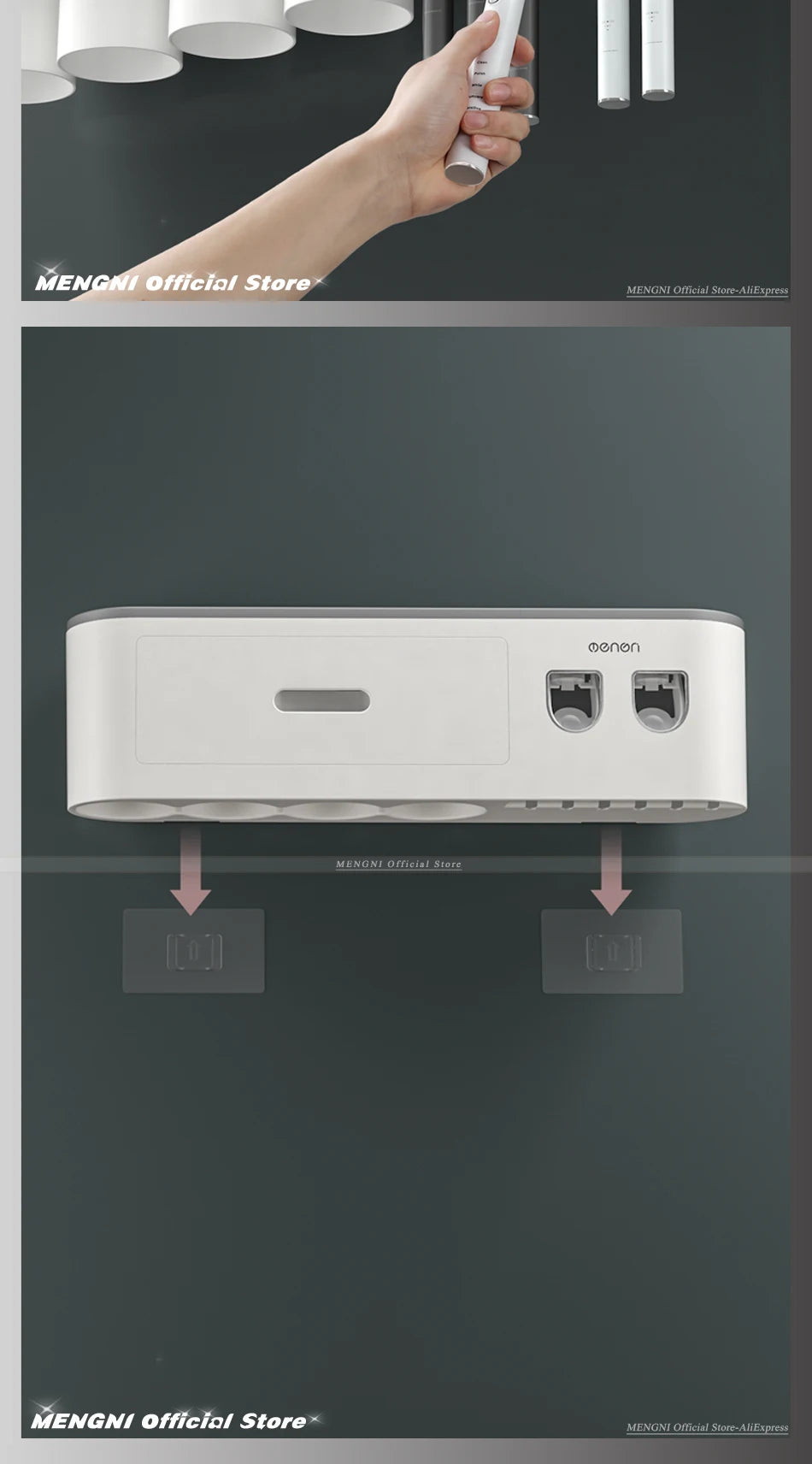 Magnetic Toothbrush Holder