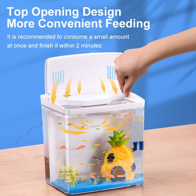 ZenTank: Eco-Friendly Mini Aquarium with Filter System