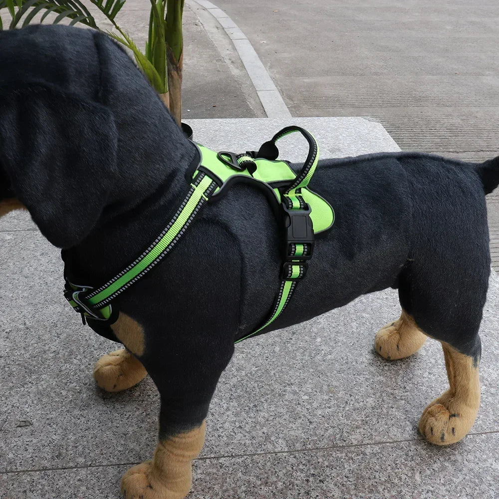 GripEase: Breathable No-Pull Pet Harness Vest