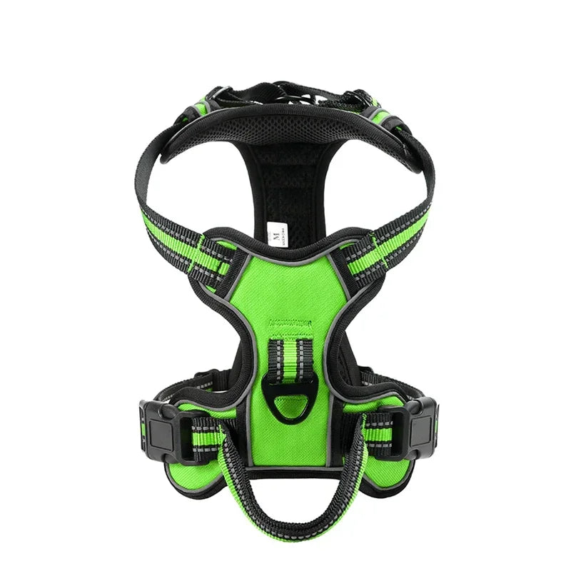 GripEase: Breathable No-Pull Pet Harness Vest