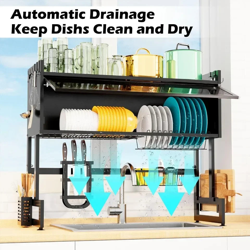 Over Sink Dish Drying Rack