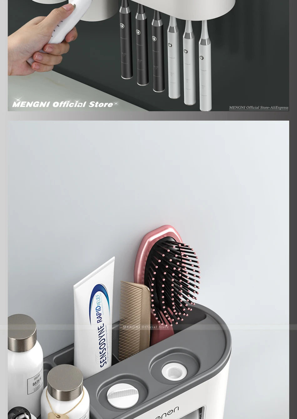 Magnetic Toothbrush Holder