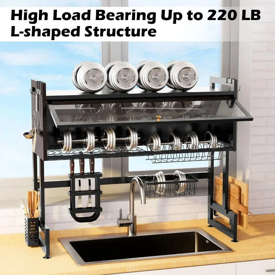 Over Sink Dish Drying Rack