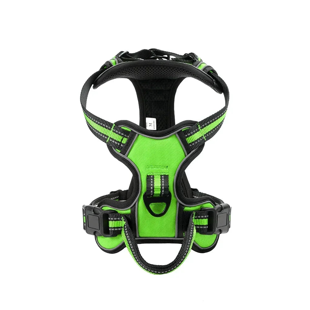 GripEase: Breathable No-Pull Pet Harness Vest