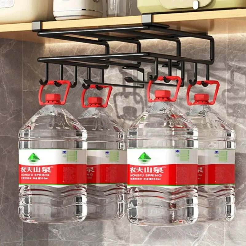 Under Kitchen Cabinet Hanging Organizer