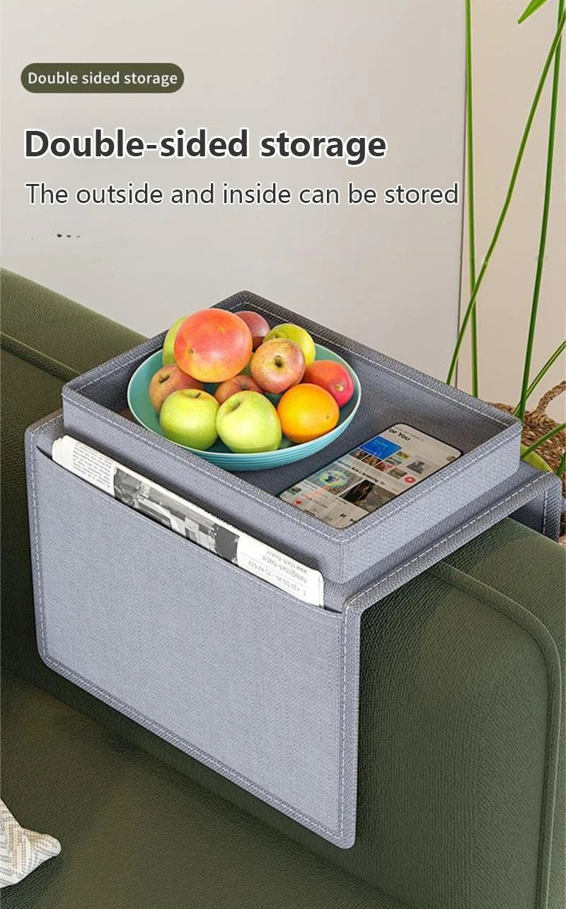 SofaCaddy: Armrest Organizer & Storage Tray