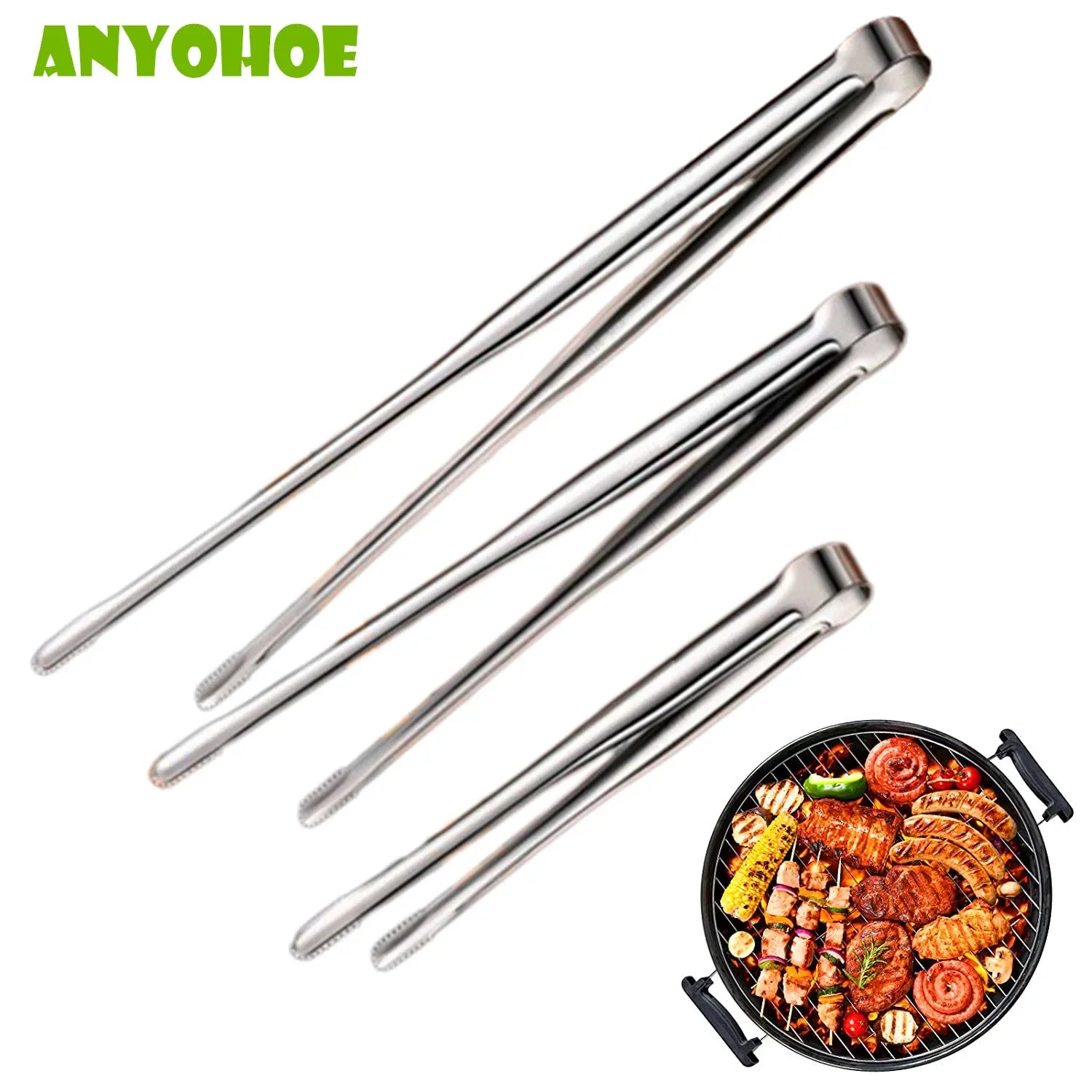 Multi-purpose Barbecue Clip Food Tongs