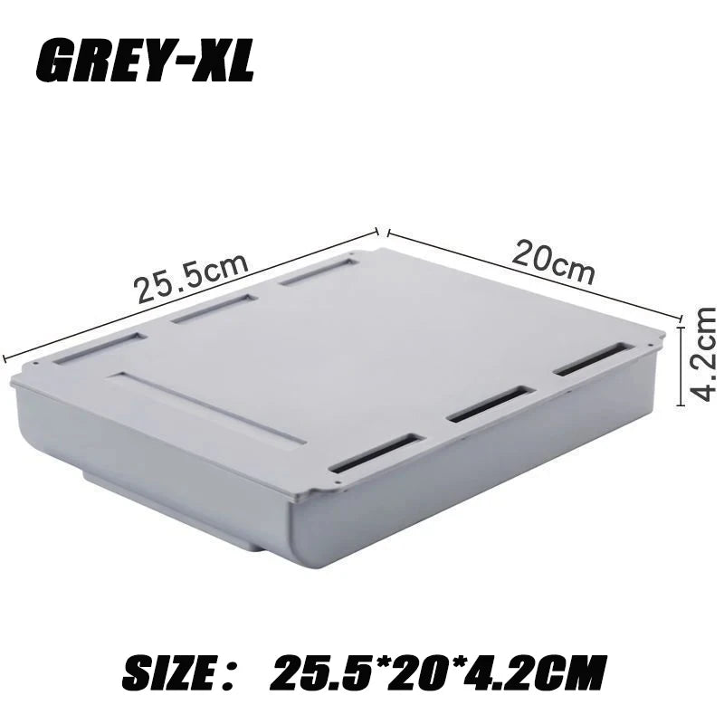 Self-Adhesive Under-Desk Storage Drawers (Set of 2)