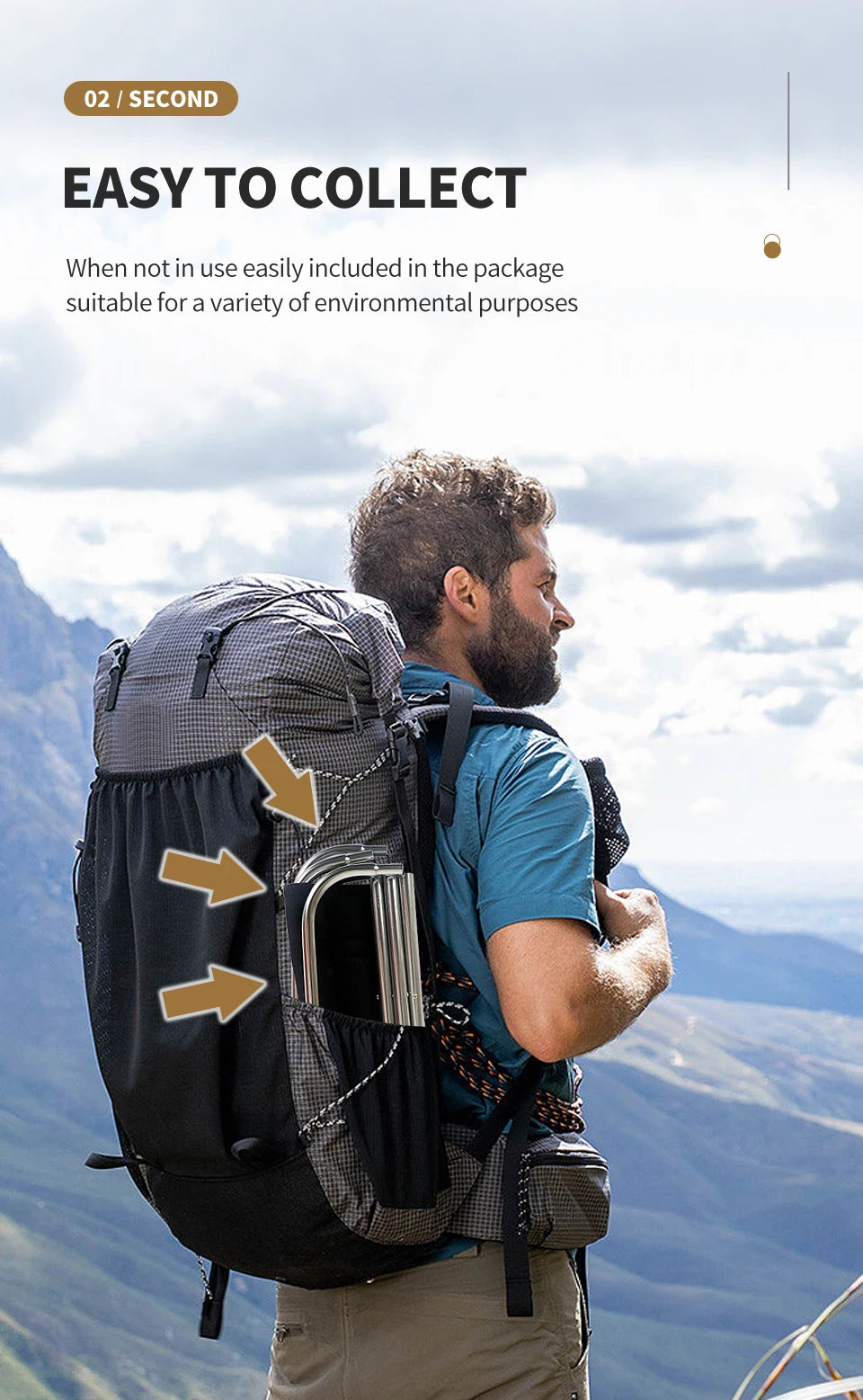 PackNRest: Ultra-Light Foldable Travel Chair